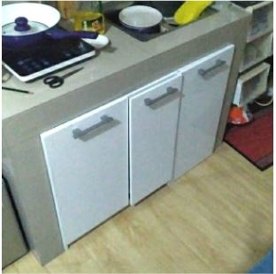 JASS PASANG PINTU DAPUR DAN RAK PIRING BAWAH LACI